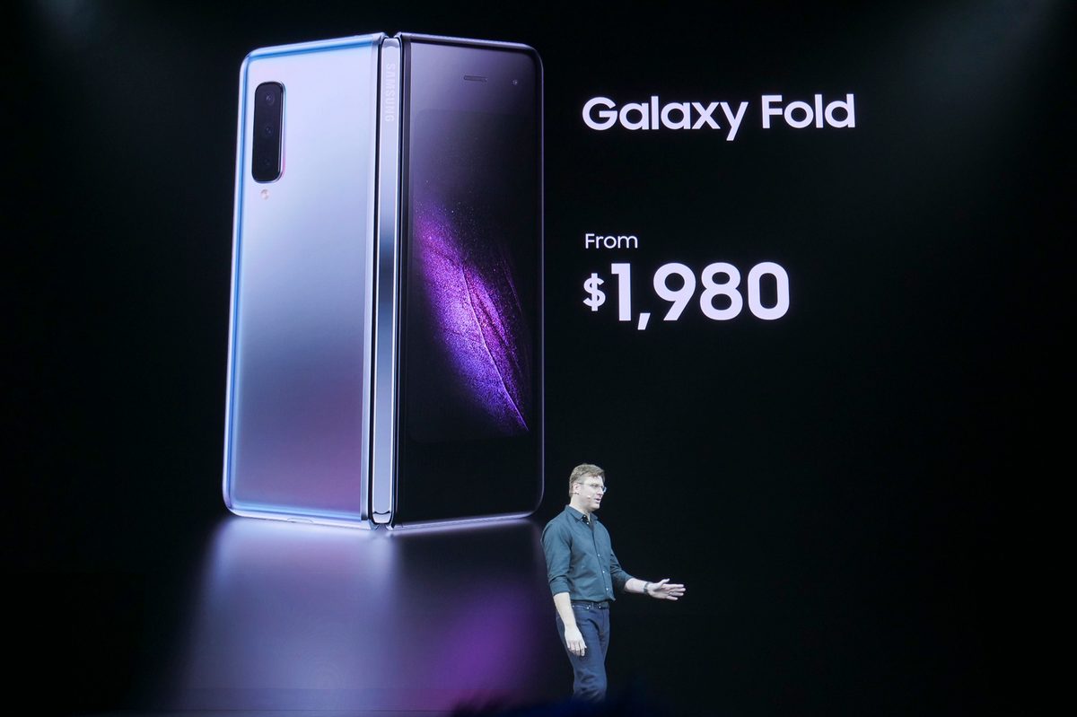 Samsung Galaxy Fold Announcement | Samsung Unpacked