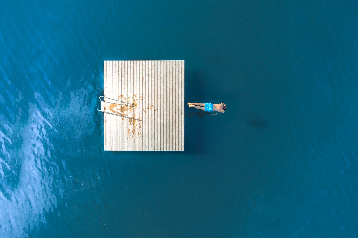best drone photos water dive