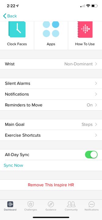 Fitbit Inspire HR tips and tricks