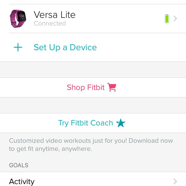 fitbit versa lite tips and tricks 2 sync select account details png