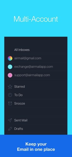 best email apps for the iphone airmail ios 3