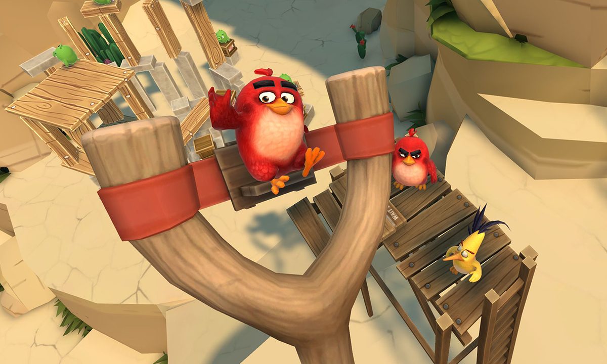 angry birds ar isle of pigs brings 3d demolition into your living room feat