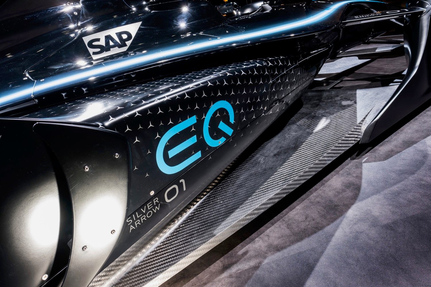 Mercedes-Benz EQ Silver Arrow 01 Formula E electric race car