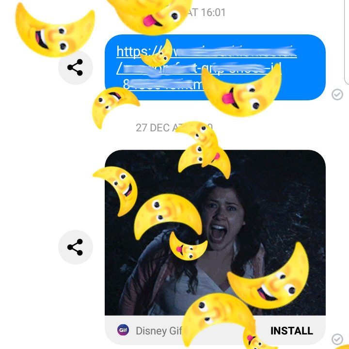 how to activate facebook messenger dark mode step two