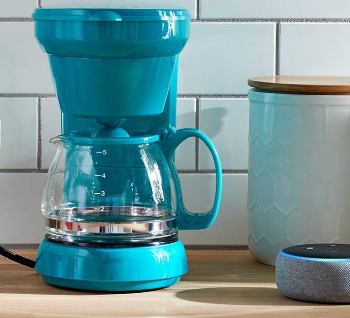 Alexa can turn on smart appliances.