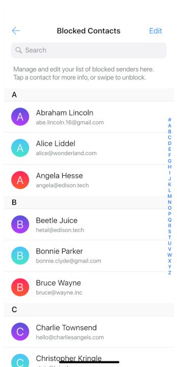 best email apps for the iphone edison ios 3