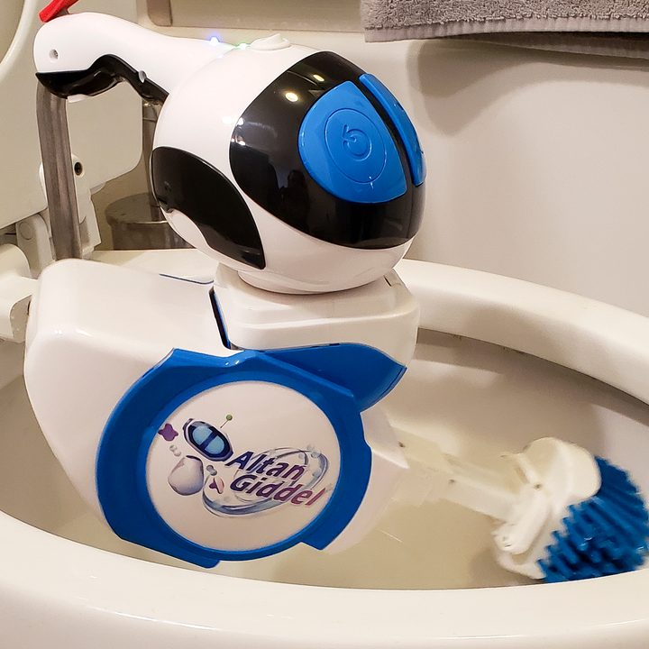Giddel Toilet-Cleaning Robot