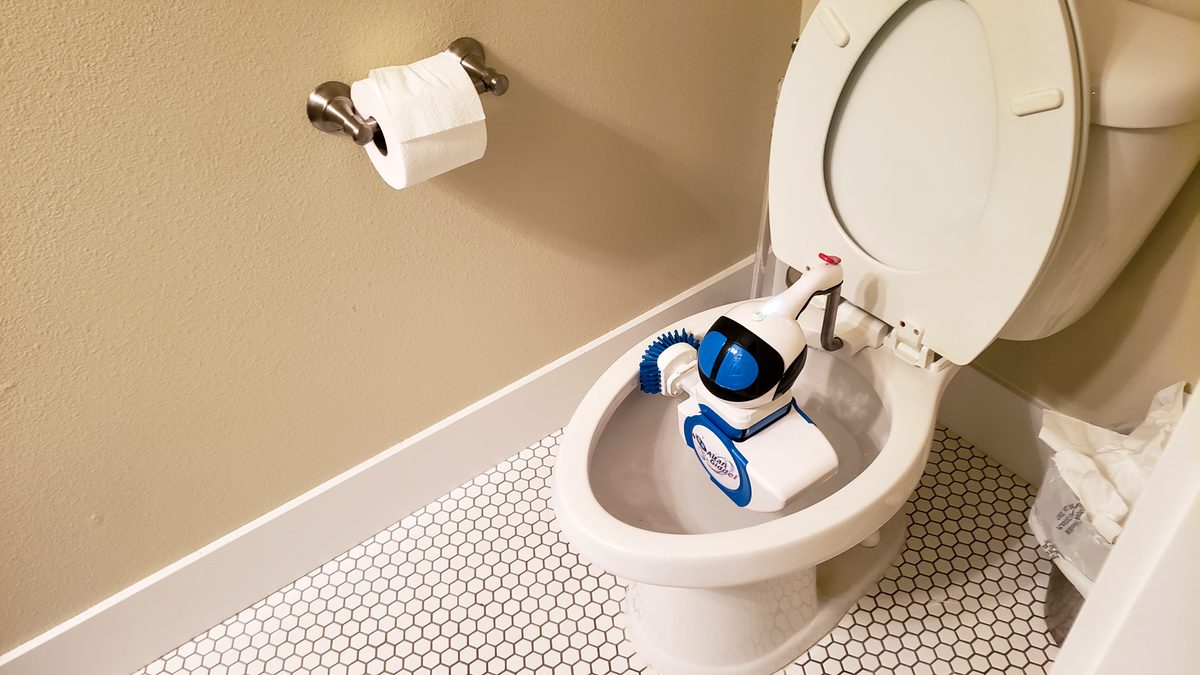 Giddel Toilet-Cleaning Robot