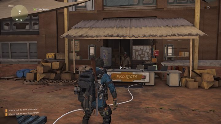 Work towards completing Projects | How to level fast and reach the endgame in The Division 2