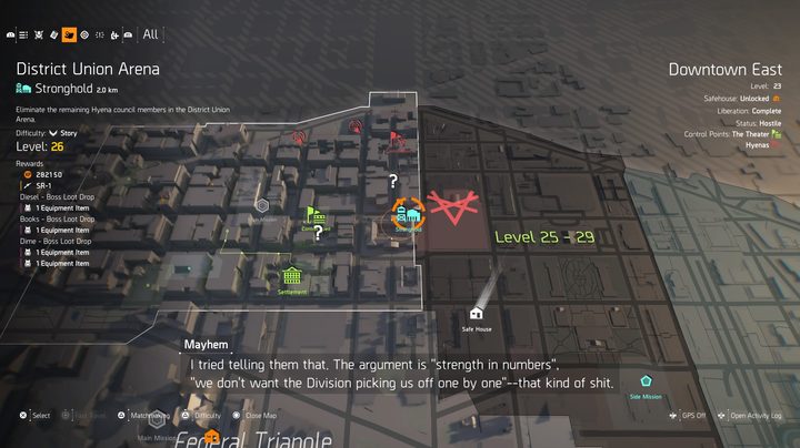Strongholds take you over the top | How to level fast and reach the endgame in The Division 2