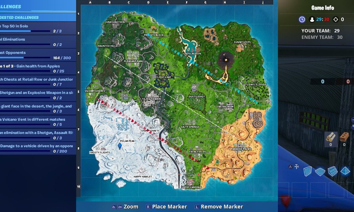 battle star location | fortnite week 3 challenges magnifying glass fortnite