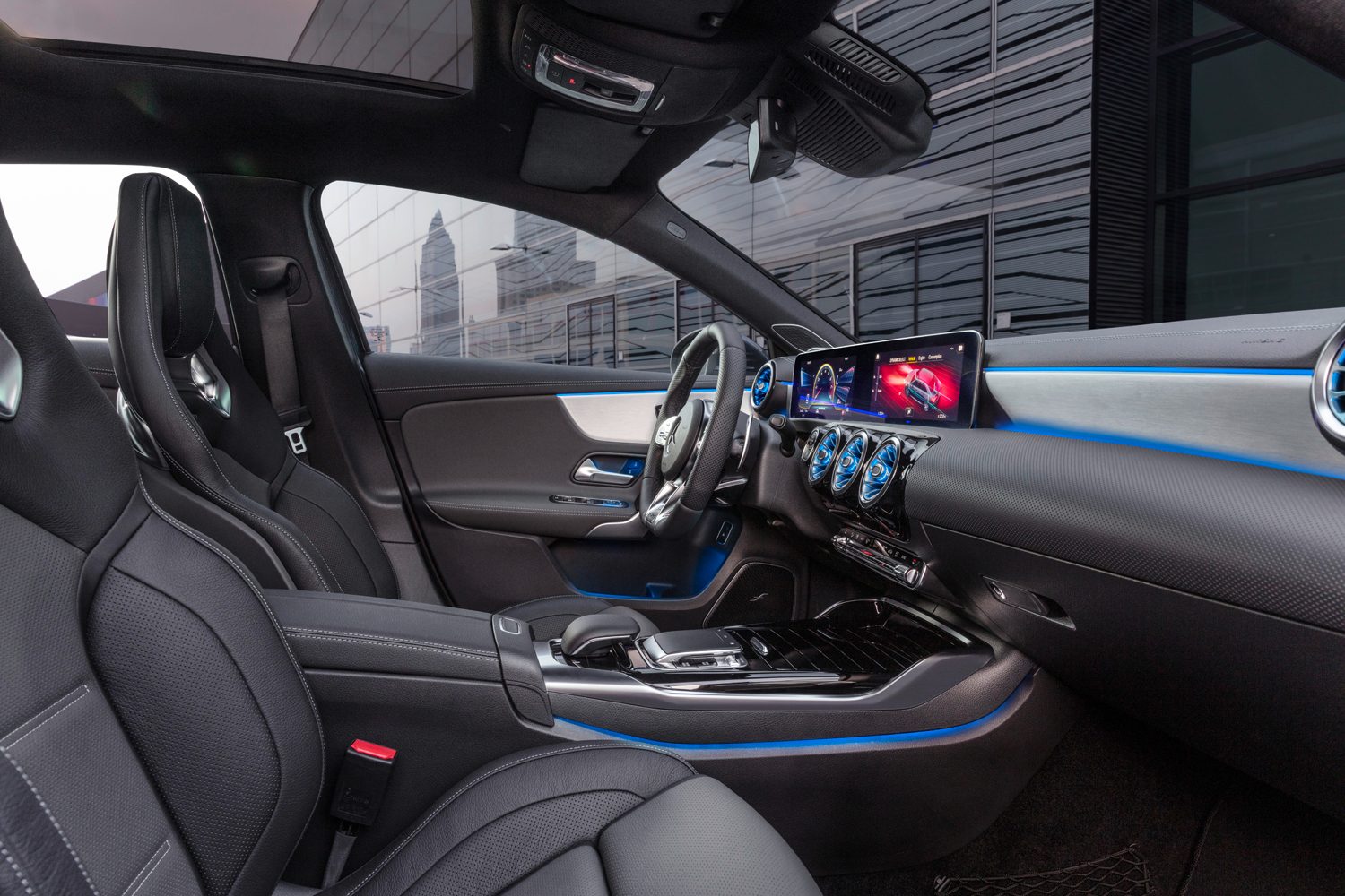 2020 mercedes amg a35 300 hp sport sedan is smart stylish and quick a 35 4matic limousine  s