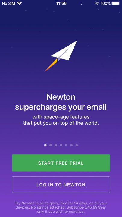best email apps for the iphone newton ios 1