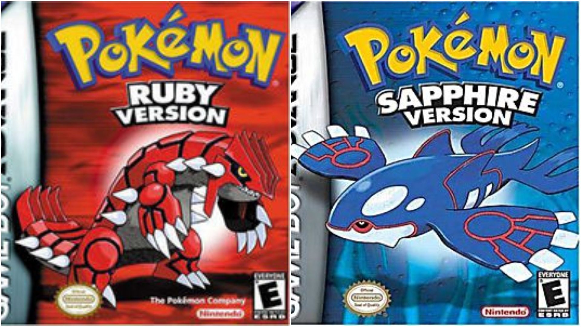 Pokmeon Ruby and Sapphire