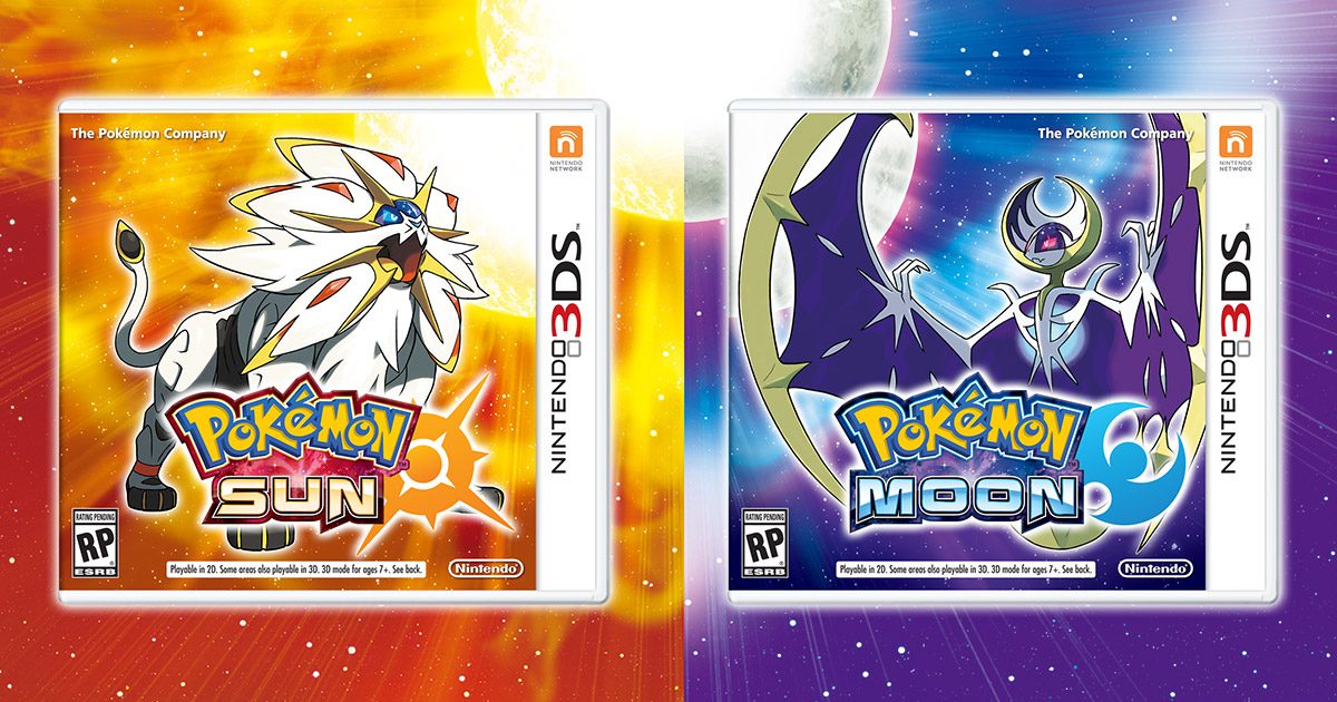 Pokemon sun and moon
