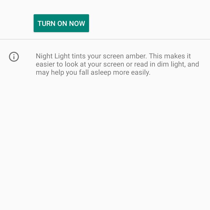 Schedule Night Light on your Moto G7