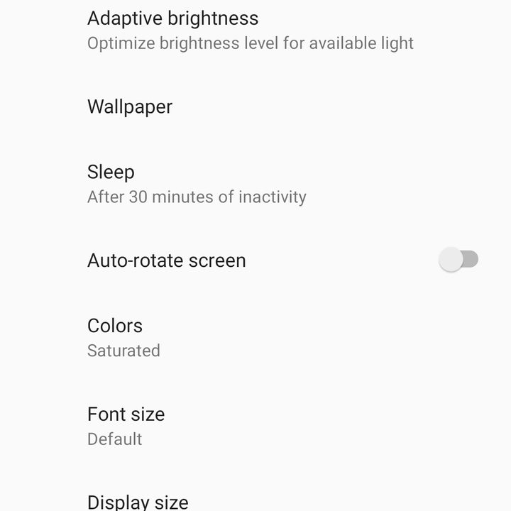 Set screen saver on your Moto G7