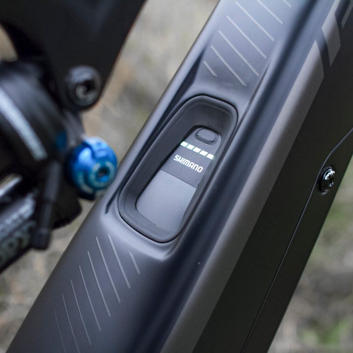 Shimano electric mountain bike components impressions