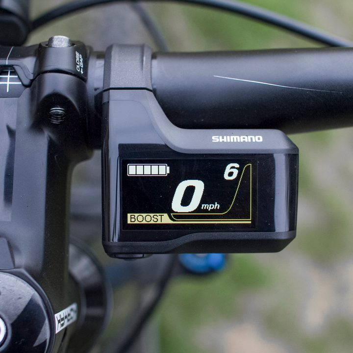 Shimano electric mountain bike components impressions
