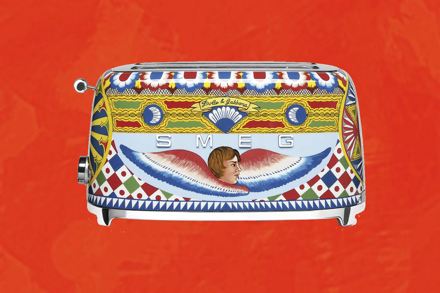 smeg dolce and gabbana i love sicily small kitchen appliances 4 slice toaster