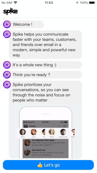 best email apps for the iphone spike ios 1