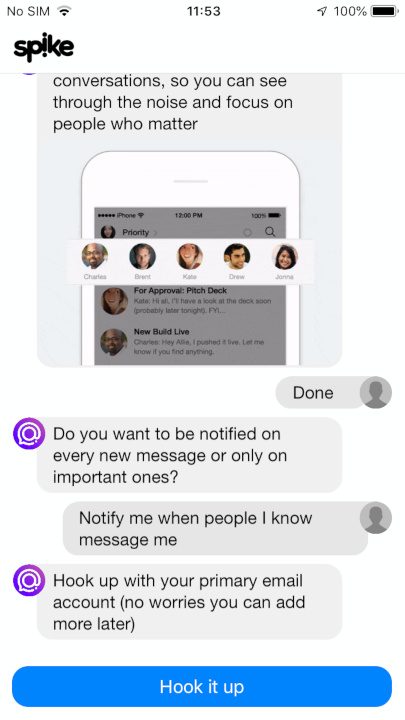 best email apps for the iphone spike ios 2