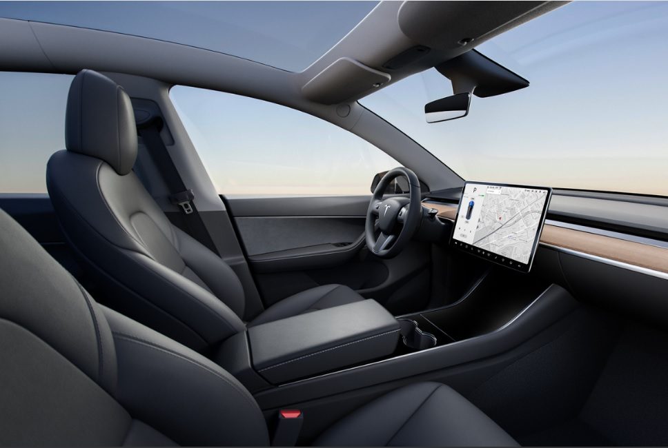 Tesla Model Y interior