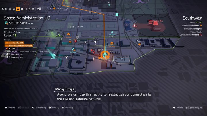 Complete main missions right when they become available | Tips and Tricks for playing The Division 2