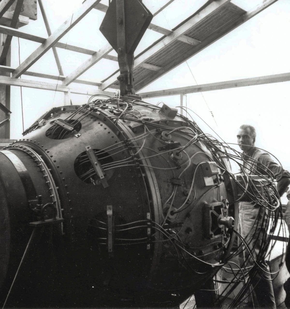 Gadget bomb for Trinity Test