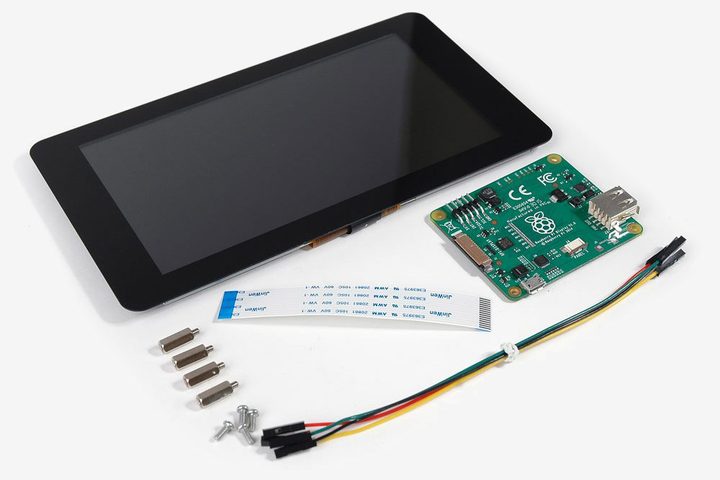 Raspberry Pi kits 7-inch touchscreen