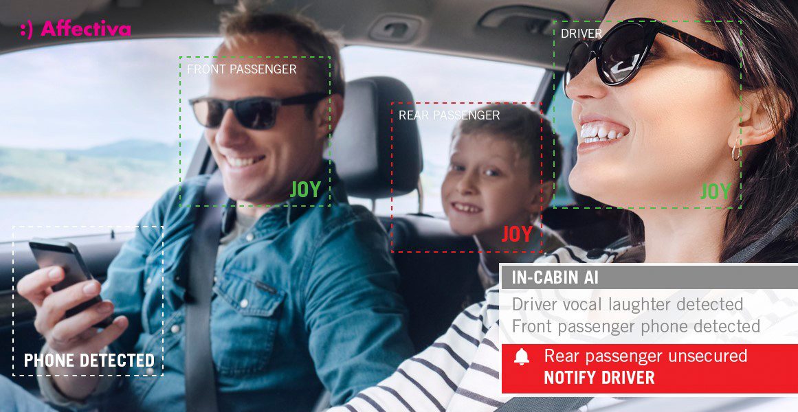 Affectiva Car A.I. Emotion Tracking