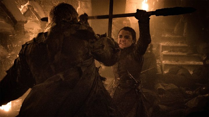 Arya in Game of Thrones season 8