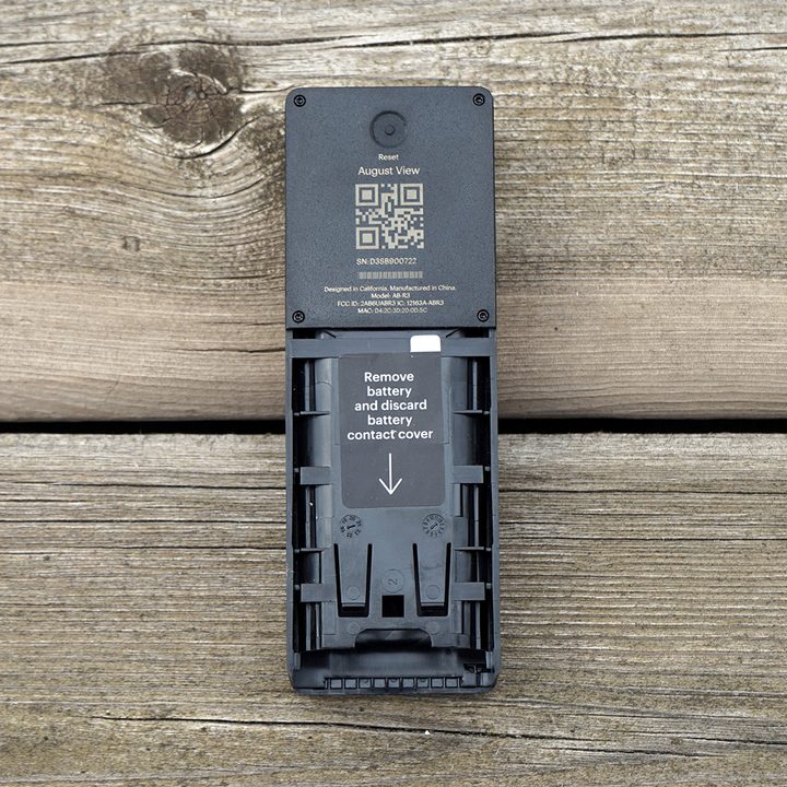 August View video doorbell