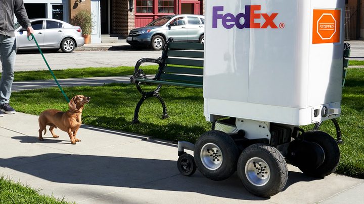 FedEx Same Day Delivery Robots
