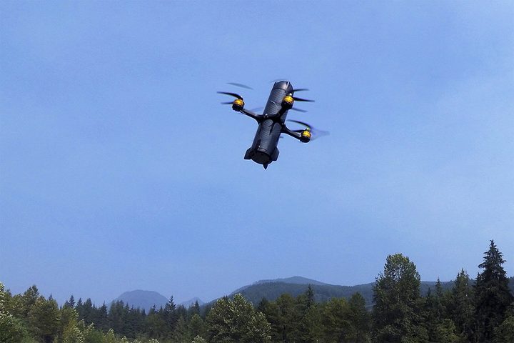 DroneBullet in the air