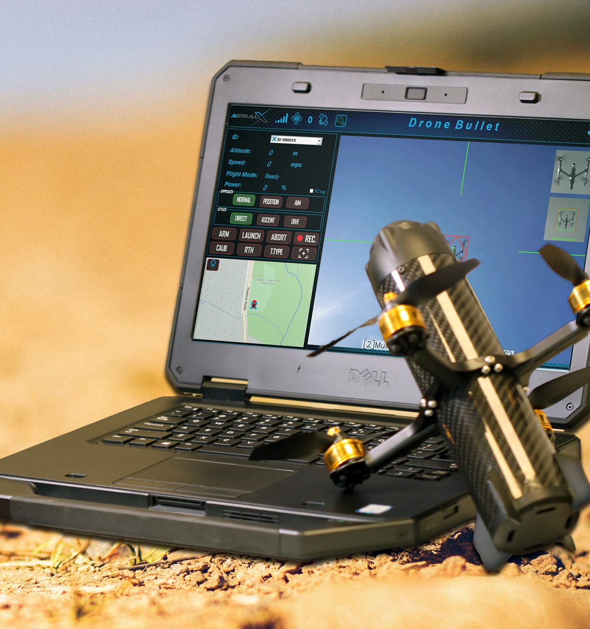 DroneBullet and controls