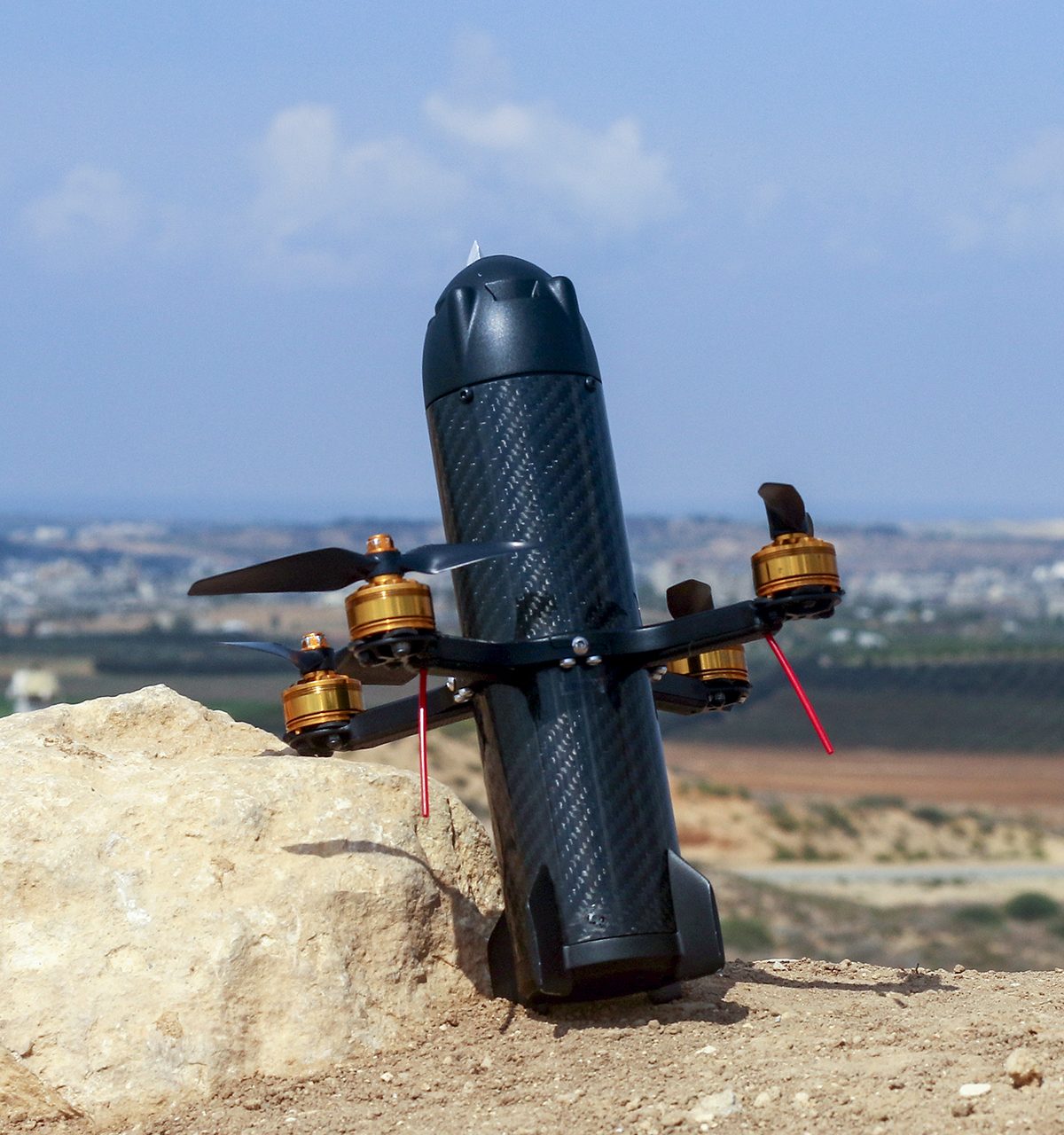 DroneBullet on the ground