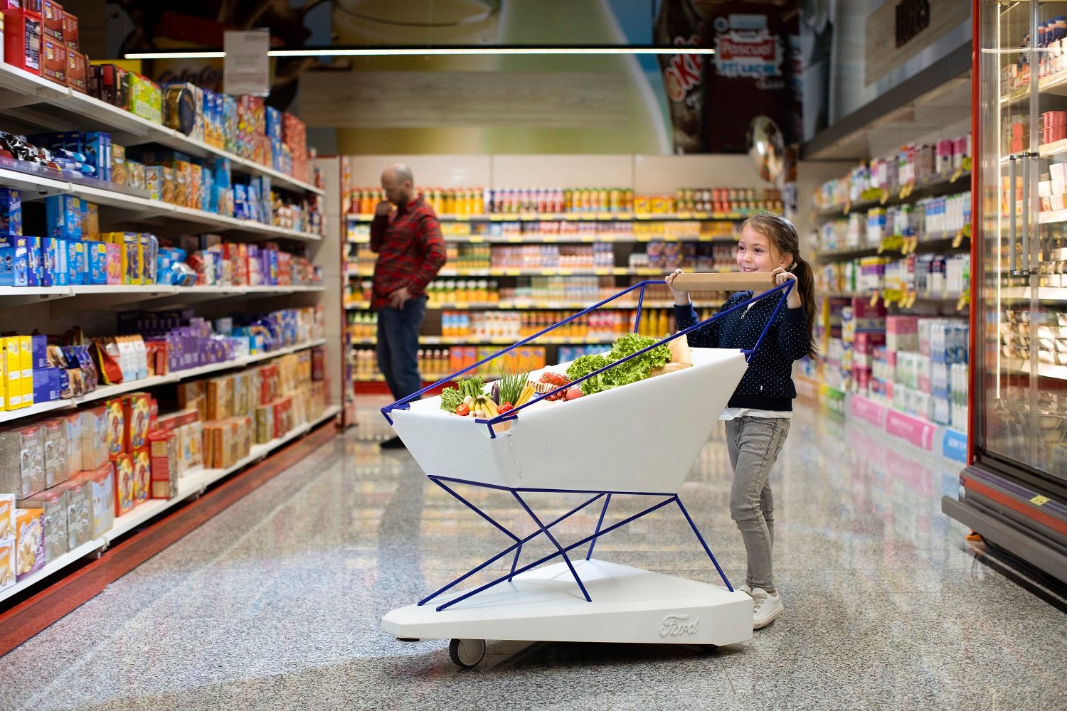 Self-Braking Trolley