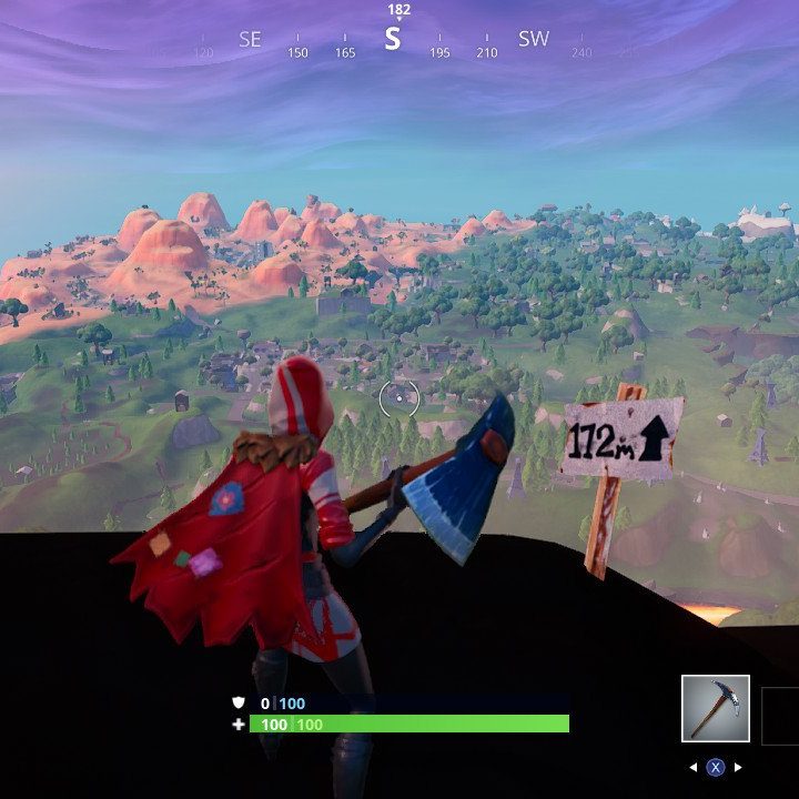Fortnite highest elevations fortnite week 6 challenges fortnite highest points