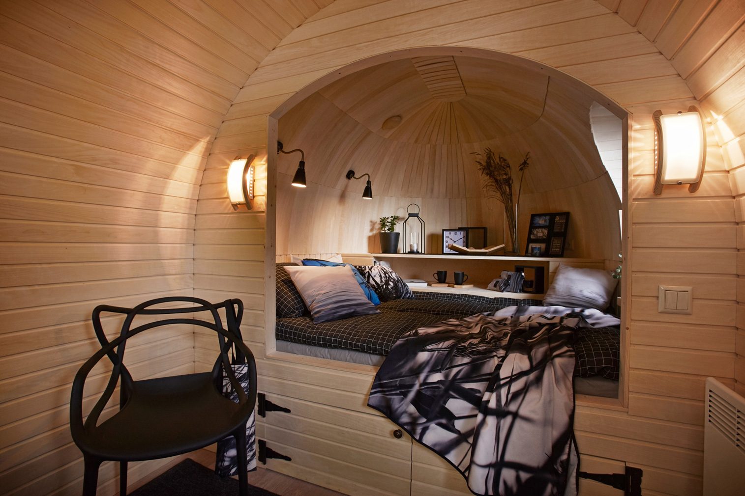 iglucraft tiny homes iglucabin interior