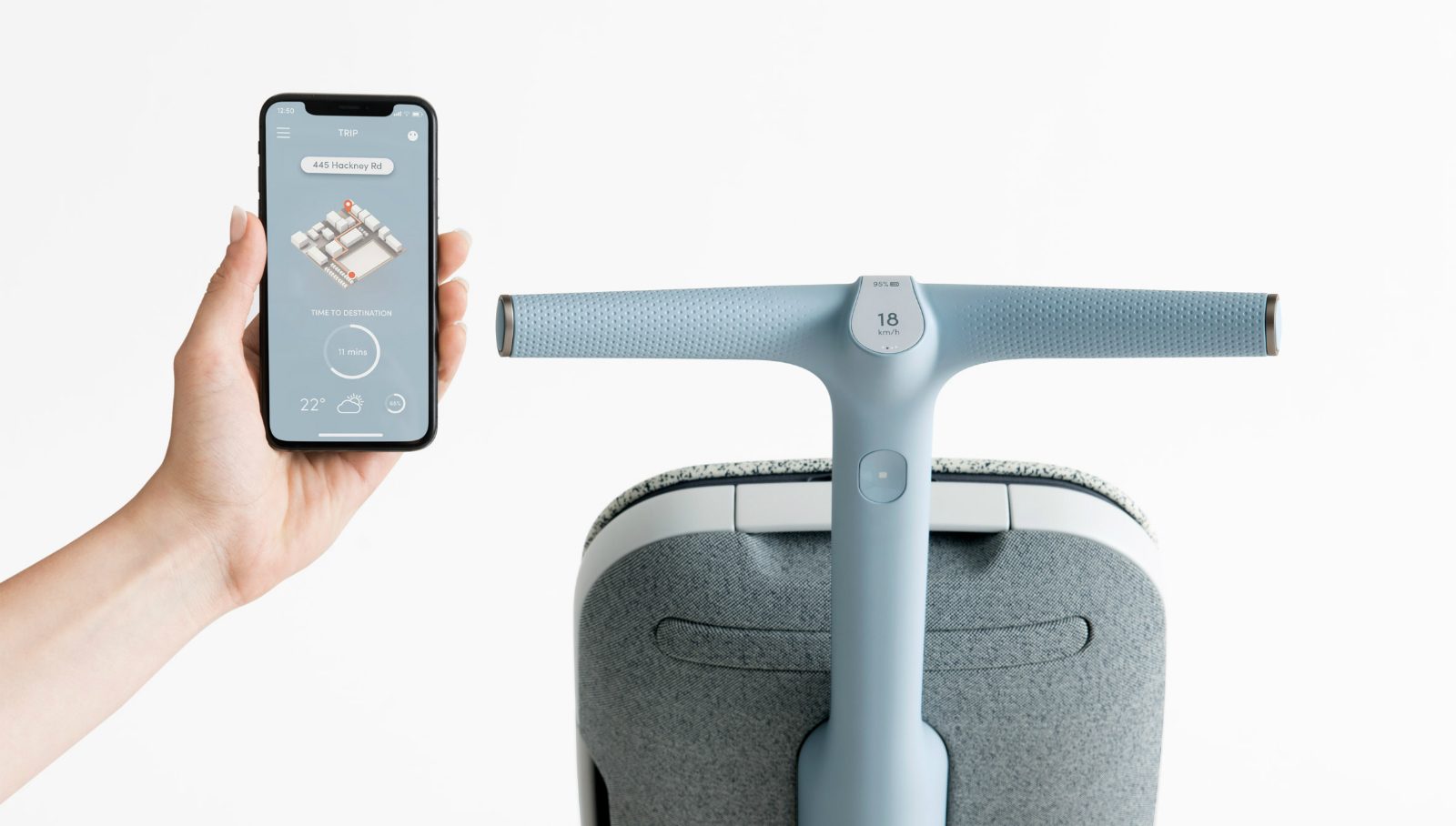 layer pal scooter uses machine learning to travel your preferred routes nio 016