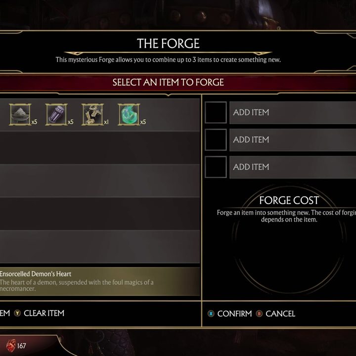 Mortal Kombat 11 Forge