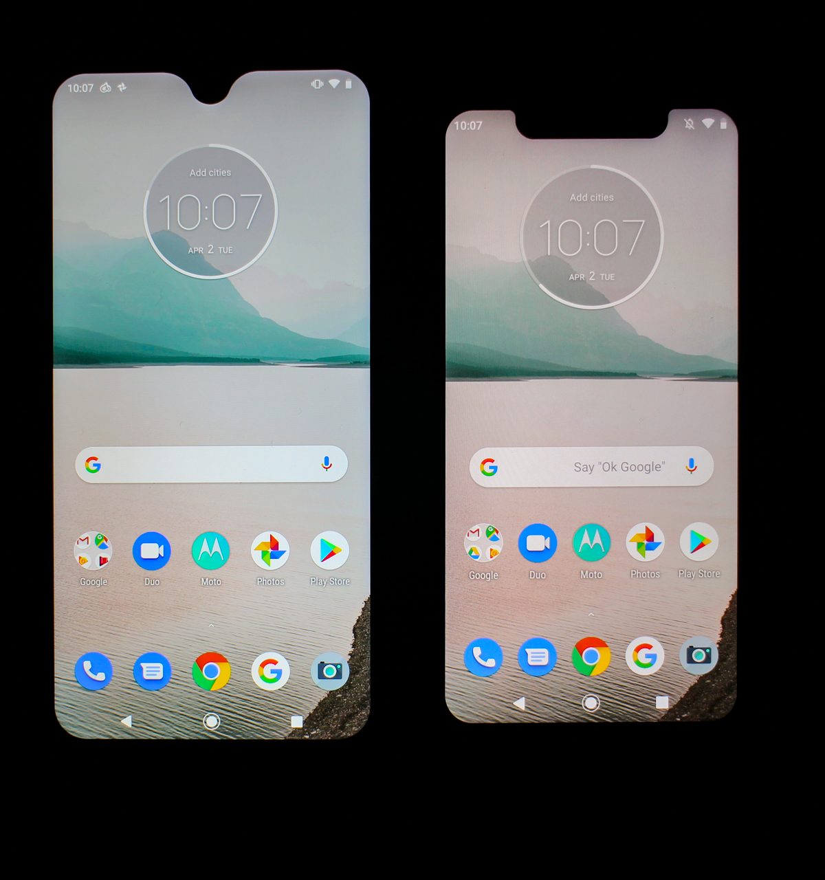 Moto G7 vs Moto G7 Play