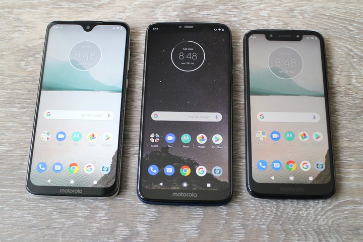Moto G7, Moto G7 Power, and Moto G7 Play