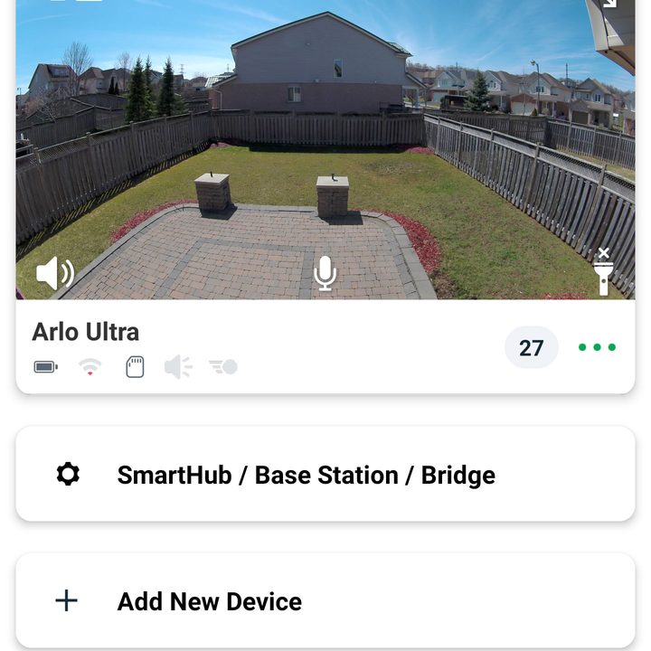 netgear arlo ultra 4k smart camera cam app 3