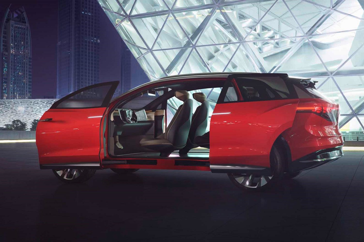 volkswagen id roomzz previews production suv coming in 2021 vw concept 4