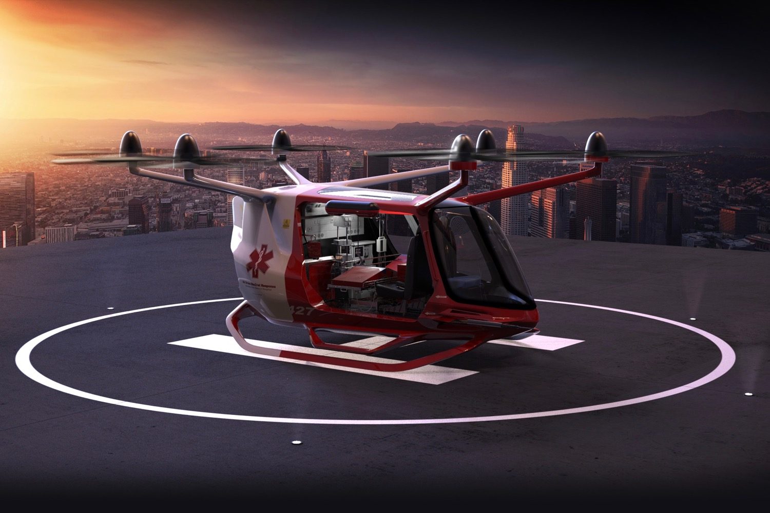 Alaka'i Technologies Skai (ambulance configuration)