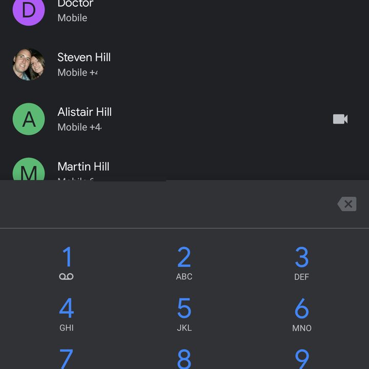 Android 10 Q dark theme