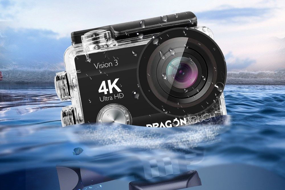 The Dragon Touch Vision 3 action cam is an affordable GoPro