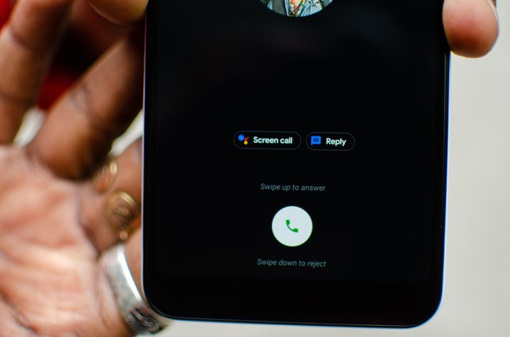 google-pixel-3a-XL-screen-calling